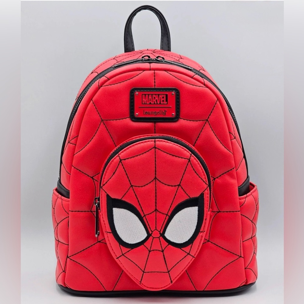 Marvel x Loungefly Spider-Man Quilted Mini Backpack